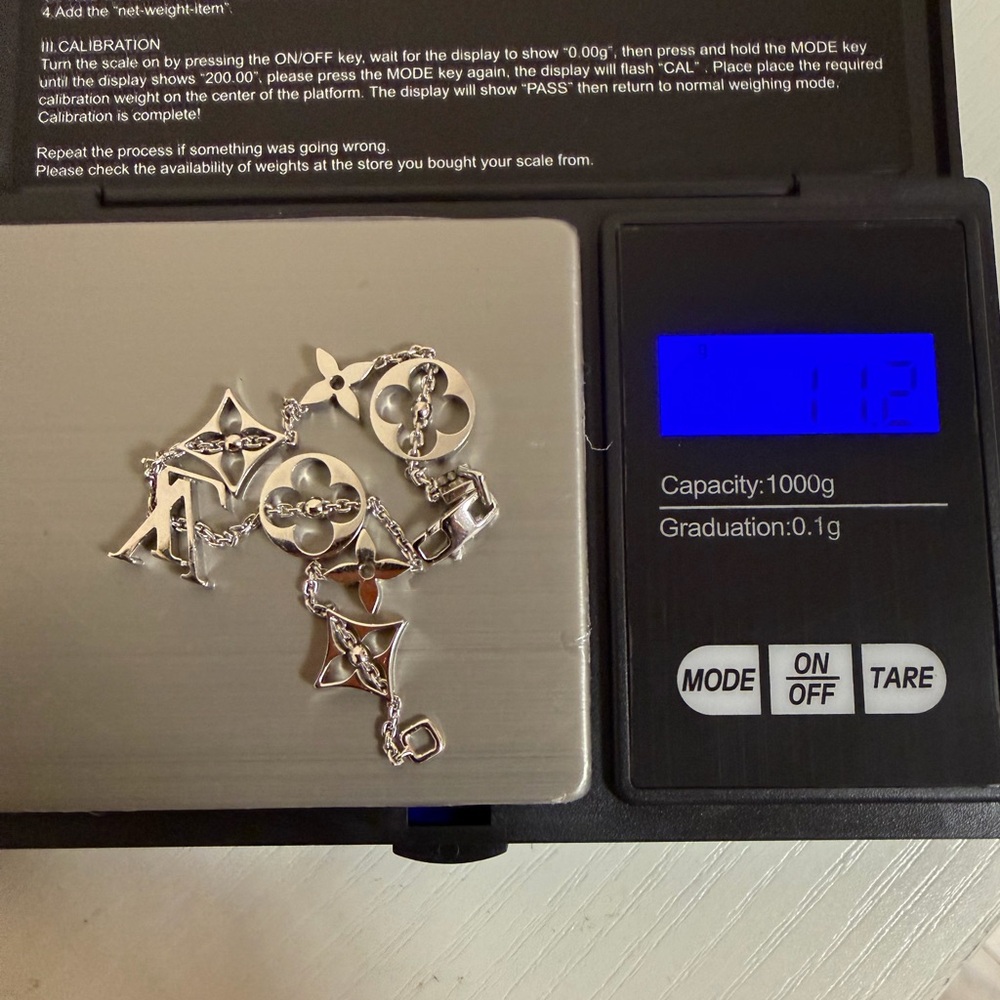 💯 Authentic Louis Vuitton 18k white gold bracelet - Picture 9 of 9